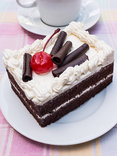 istock piece of a black forest cake. 481465077