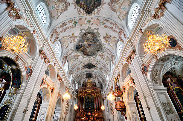 istock Jesuit Church, Lucerne 481467282