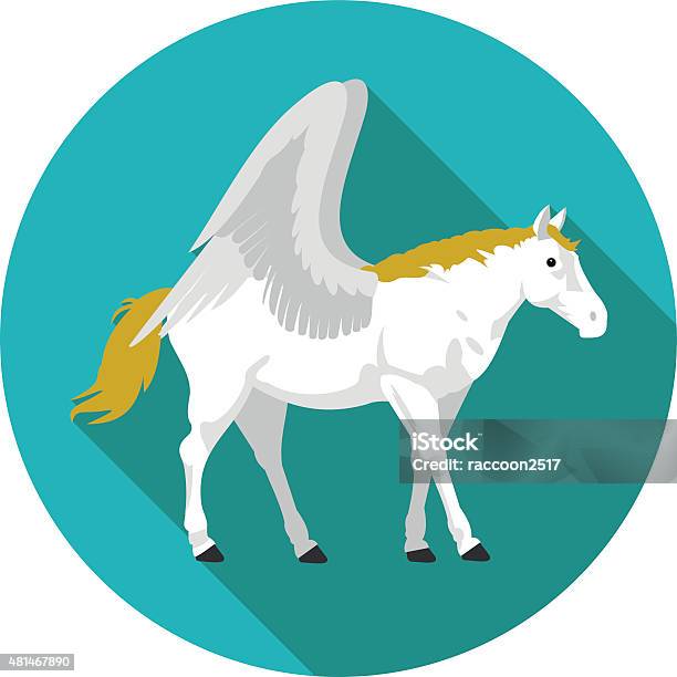 Pegasus Stock Illustration - Download Image Now - 2015, Abstract, Animal