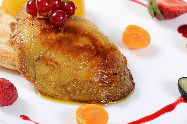 istock Foie Gras with toast and apricot 481474068