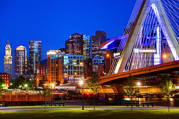 istock Zakim Bridge and the Boston Skyline 481476223