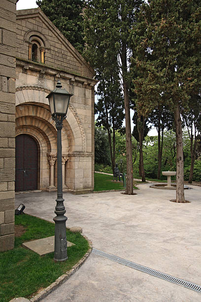 istock Roman church in Poble Espanyol 481477449