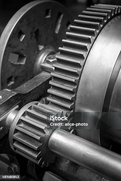 Vintage Clock Cog Business Cooperation Teamwork And Time Concept Stock Photo - Download Image Now