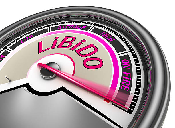 Libido conceptual meter indicate maximum stock photo
