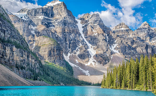 istock Moraine Lake and Ten Peaks 481482728