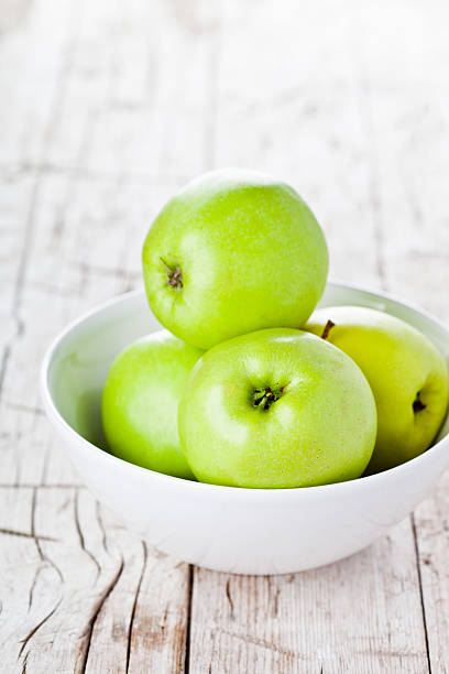 istock ripe green apples in bowl 481486083