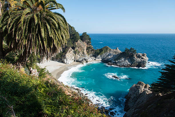 istock Waterfall in Big Sur California 481486166