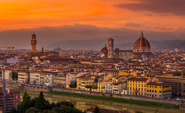 istock Florence with Cathedral (Duomo), Palazzo Vecchio, Italy 481486378