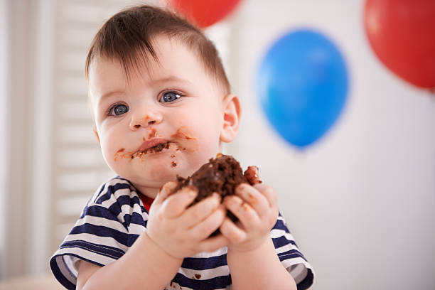 istock It's his birthday... He's allowed to indulge 481491719