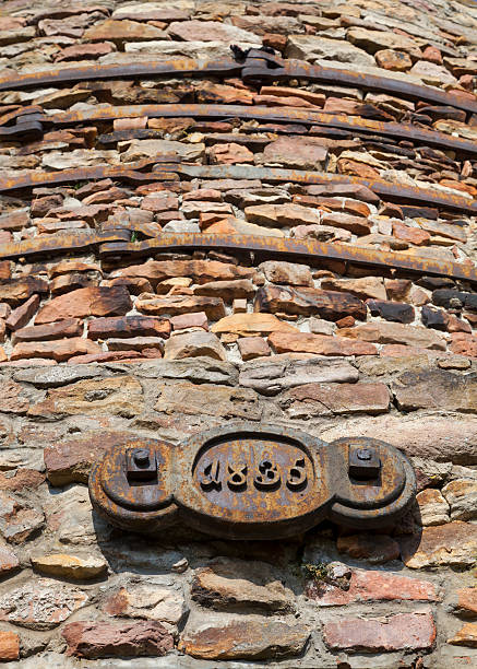 istock Steel sign with date 1835 481492279