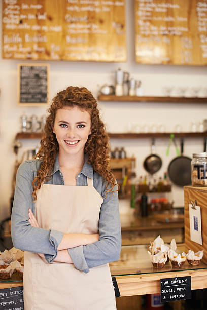 istock Beautiful barista ready to take your order 481492795