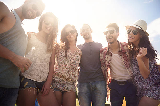 istock Great time with my friends in the summer 481494088