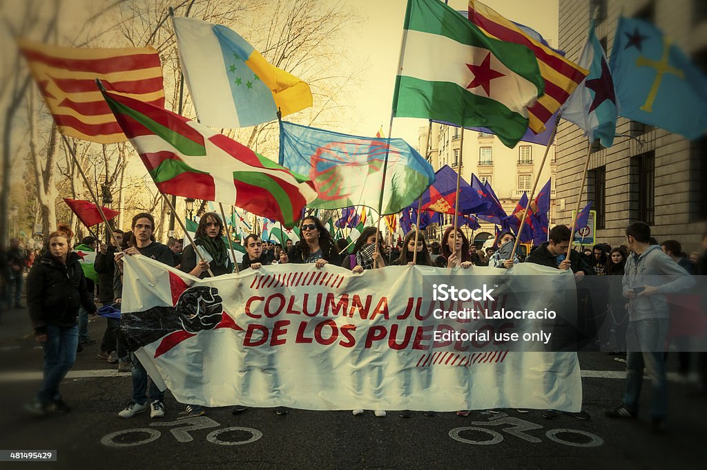 Marzo de dignidad - Foto de stock de Comunidad Autónoma de Andalucía libre de derechos