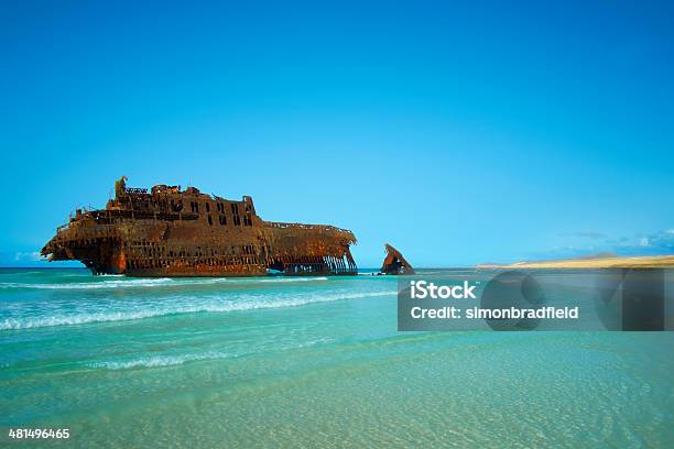 Shipwreck Of Boa Vista Stock Photo - Download Image Now - Boa Vista - Cape Verde, Cape Verde, Africa