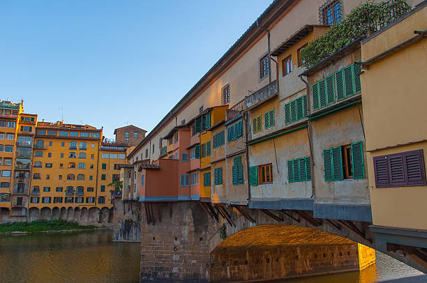 Bridge Ponte Vecchio in Florence. stock photo