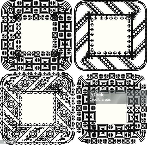 Ancient Pattern Vector Illustration Stock Illustration - Download Image Now - Abstract, American Culture, Ancient