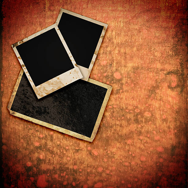 istock Blank photo frame on the grunge 481500551