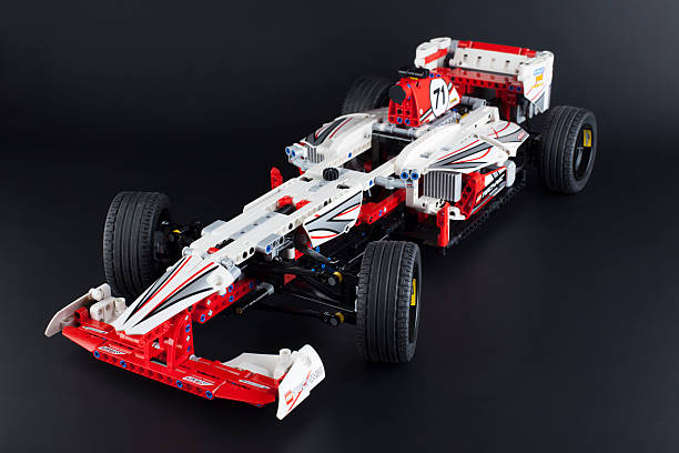 grande prémio de lego técnicas de corrida - formula one racing racecar sports race car imagens e fotografias de stock