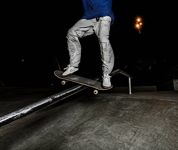 istock Young skateboarder in the city 481505424