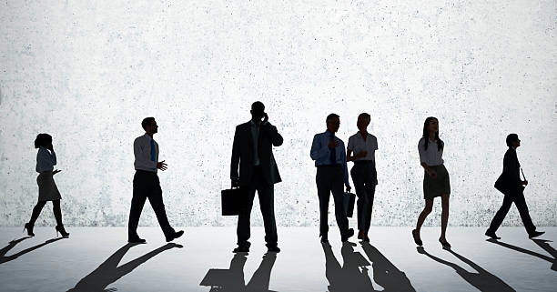 istock Silhouette People Global Business Cityscape Teamwork Concept 481505426