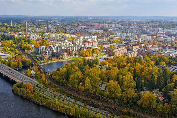 istock Aerial view to old town 481505937