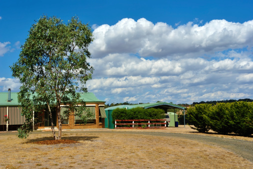 Rural Australian Farm in Country Victoria, Australia