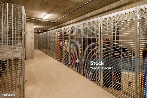 Secure Storage Area Stock Photo - Download Image Now - Apartment, Lock, Storage Room