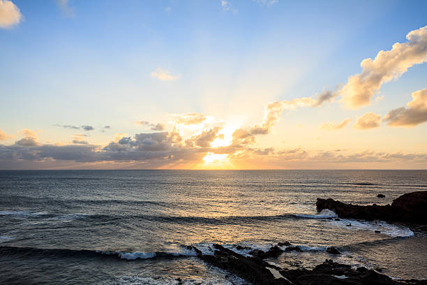 istock Sunset over ocean - Lanzarote island 481508325