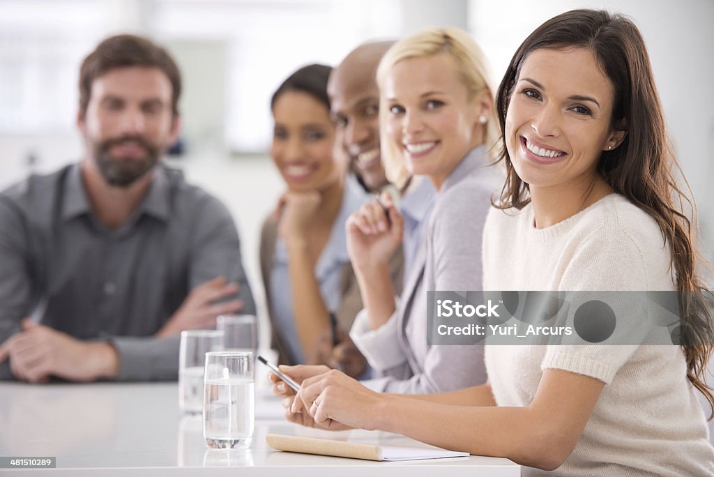 Gute Teamarbeit Erträge großartige Ergebnisse - Lizenzfrei Afro-amerikanischer Herkunft Stock-Foto