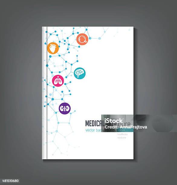 Medical Brochure Template Stock Illustration - Download Image Now - Brochure, Healthcare And Medicine, Flyer - Leaflet