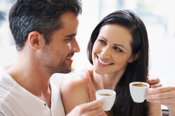 istock Loving expressions over their espresso 481510895