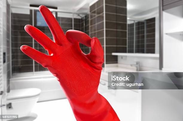 Ok Sign Stock Photo - Download Image Now - Bathtub, Cleaning, Housework