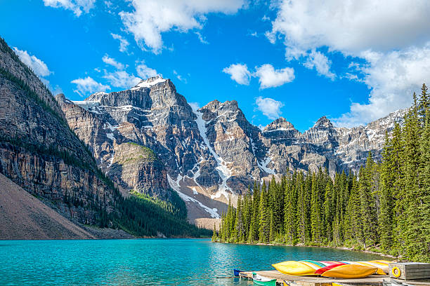 istock Moraine Lake and Ten Peaks 481513262