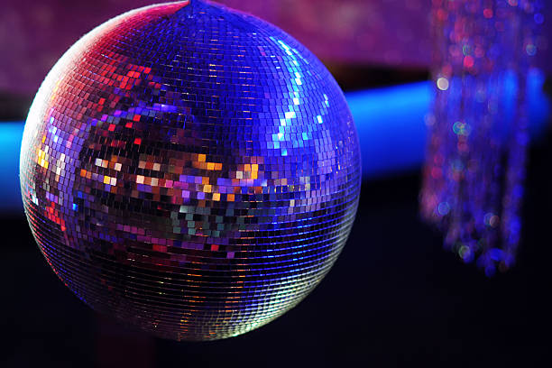 istock Disco ball at nightclub. Party background. Selective focuse. 481513296