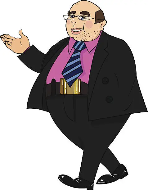 Vector illustration of Businessman