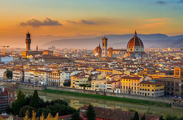 istock Florence with Cathedral (Duomo), Palazzo Vecchio, Italy 481516884