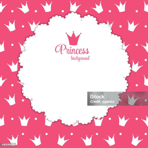 Principessa Corona Sfondo Di Illustrazione Vettoriale - Immagini vettoriali stock e altre immagini di Abbigliamento