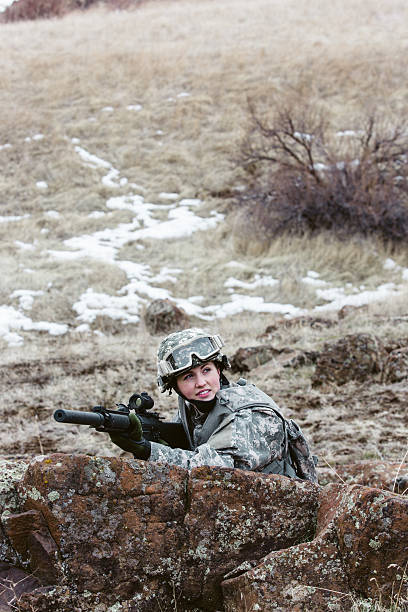istock American female sniper 481520387