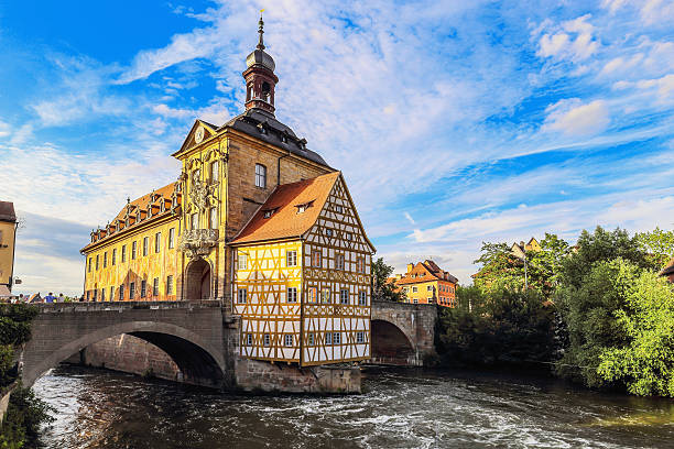 istock Bamberg City Hall on a warm summer day 481520684