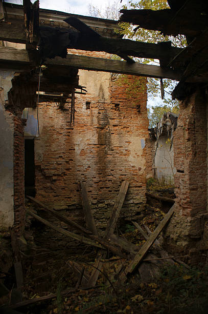 istock Manor house in ruins 481520747
