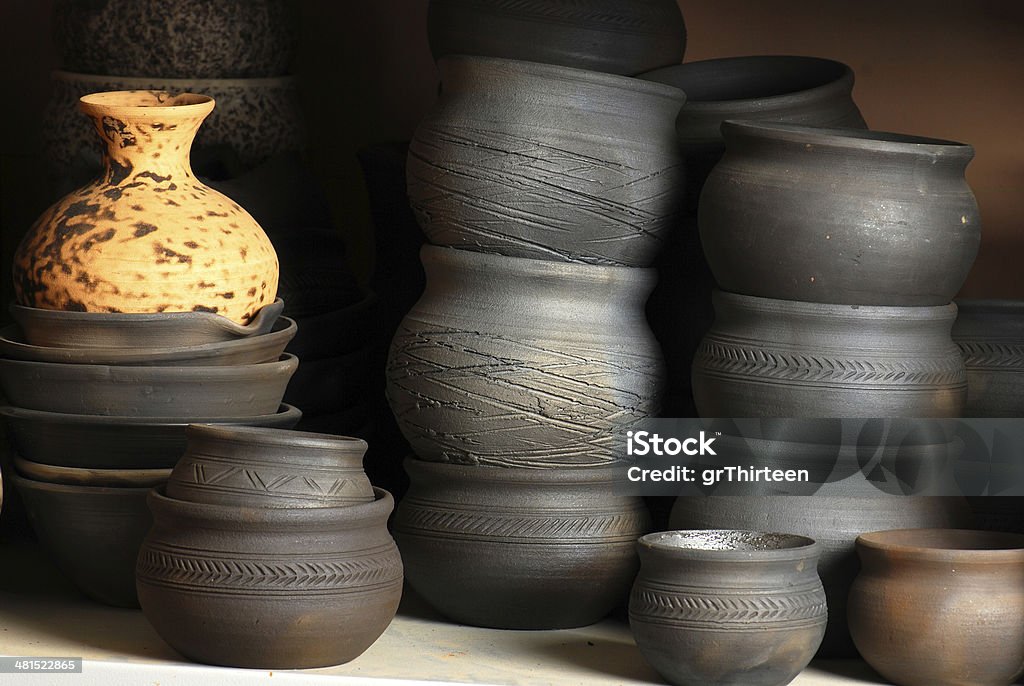 clay pottery cerámica - Foto de stock de Alfarero libre de derechos