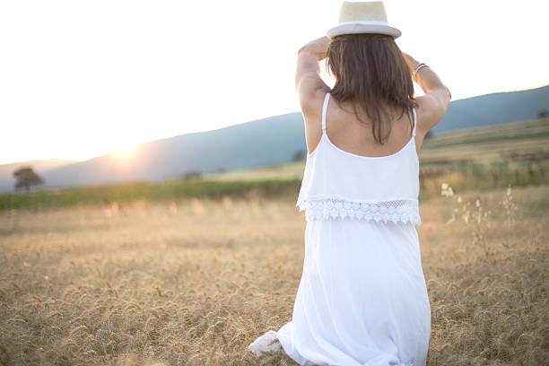 istock Hipster woman in nature 481523520