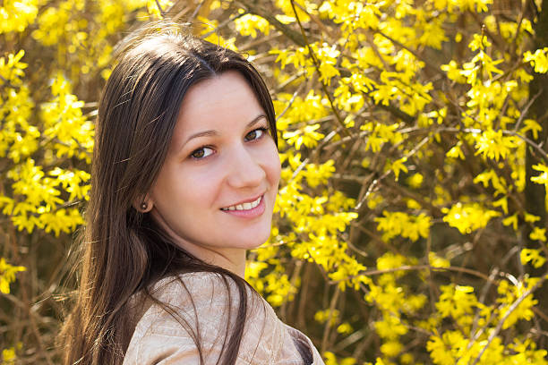 istock Young woman in nature 481523657