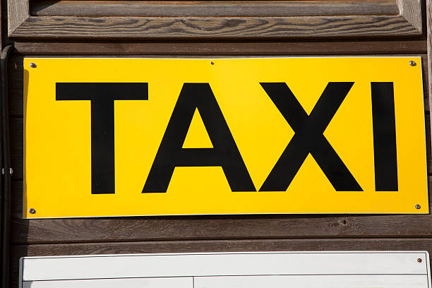 istock Yellow Taxi Sign 481526846