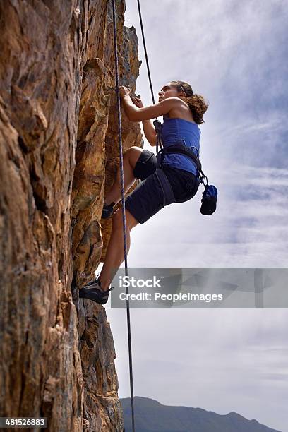 Higher And Higher Stock Photo - Download Image Now - Challenge, Conquering Adversity, Focus - Concept