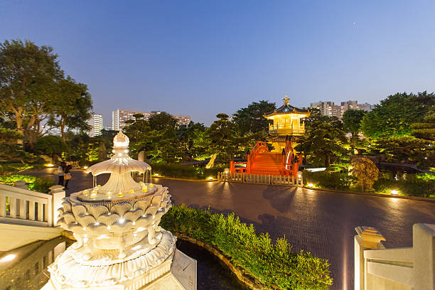 istock pagoda and red bridge in chinese garden 481527723