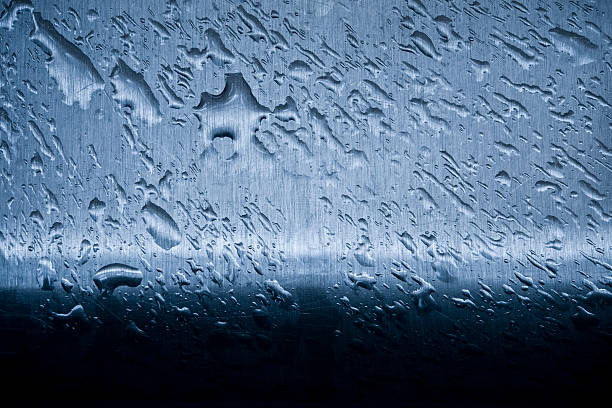 istock Water Droplets on Stainless Steel 481534819
