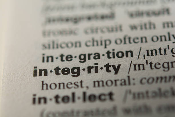 istock Definition of the word integrity 481535240