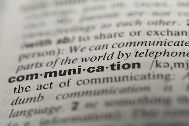 istock Definition of the word communication 481535774