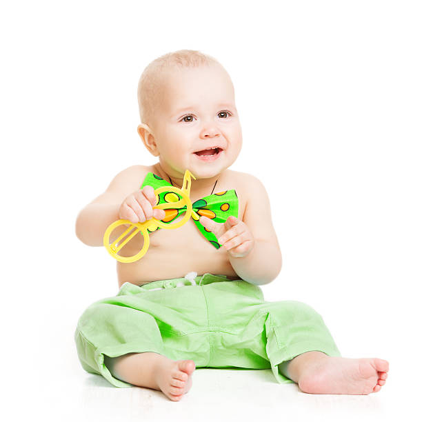 istock baby happy smiling smal kid boy green 481536989